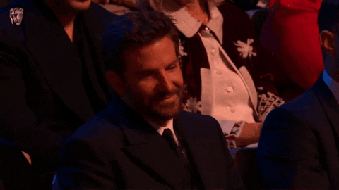 smarrs27 giphygifmaker bradley cooper maestro baftas GIF