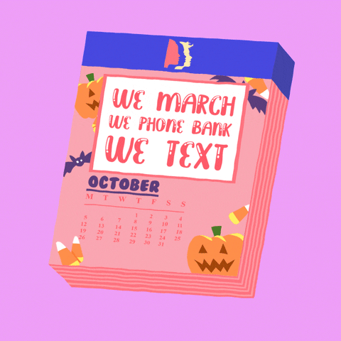October We Vote GIF by Women’s March