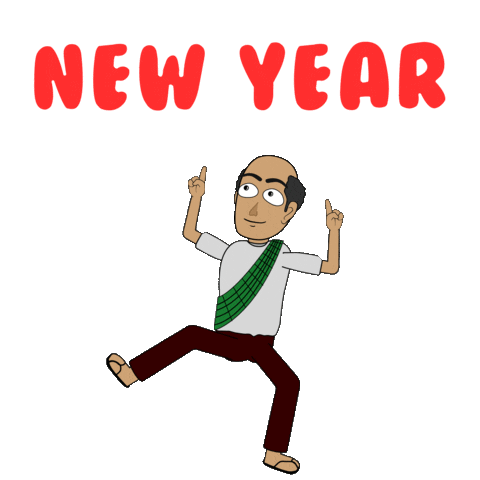 Happy New Year Sticker by WargaNet LIFE