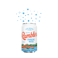 sparkling water swimming Sticker
