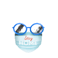 Mask Stay Home Sticker by Digital discovery