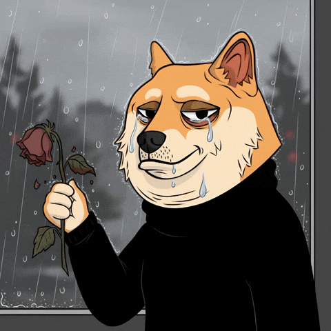 Sad Shiba Inu GIF by Doge Pound