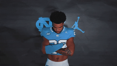 University Of North Carolina Football GIF by UNC Tar Heels