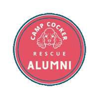 Alumni Sticker by Camp Cocker Rescue