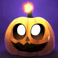 Nervous Halloween GIF by Miyrumiyru