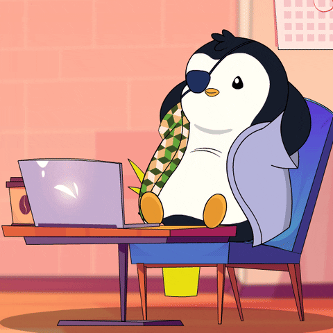 Chill Out Waiting GIF by Pudgy Penguins