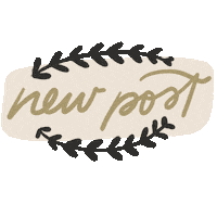 New Post Boho Sticker