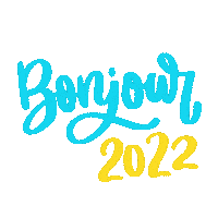 New Year Winter Sticker