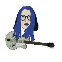 Gretsch Sticker by Zagi
