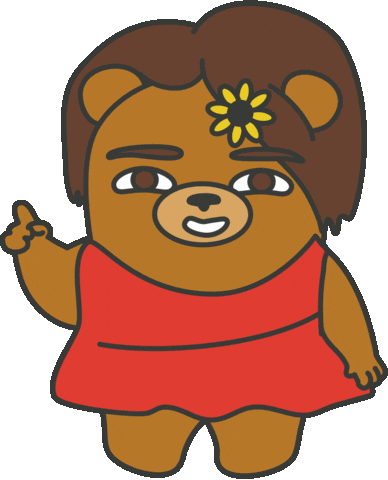 Point 指 Sticker by maludbear