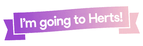 Banner Uni Sticker by University of Hertfordshire