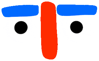 Too Much Coffee Face Sticker by ed_illustrates