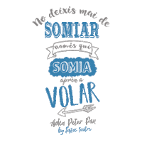 Festuc teatro frases peter pan festuc Sticker