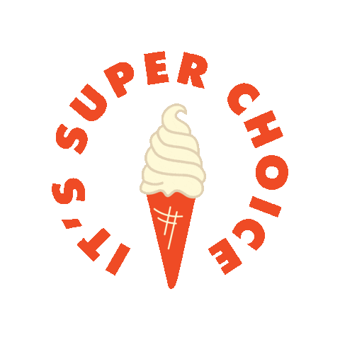 farouticecream yum super ice cream choice Sticker