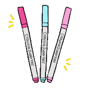 Pink Crayola Sticker