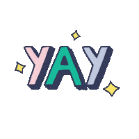 Happy Sticker