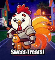 Halloween Candy GIF by Zorooster