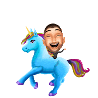 Unicorn Manthonyajr Sticker by Genies