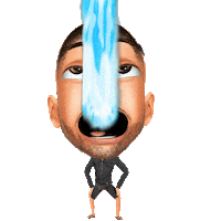 Power Manthonyajr Sticker by Genies