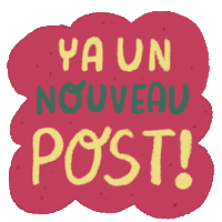 Feed Nouveaupost Sticker