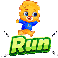 Excited Lets Go Sticker by Lucas and Friends by RV AppStudios