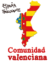 EspanaFascinante spain sol espana map Sticker