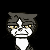 irene_hsyu cat no whatever casper GIF