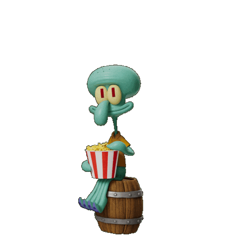Spongebob Squarepants Eating Sticker by The SpongeBob Movie: Search for SquarePants