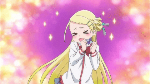 shuriken hitoribocchi no marumaru seikatsu GIF