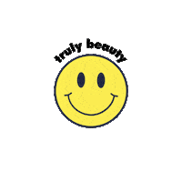 trulybeauty smiley face truly truly beauty Sticker
