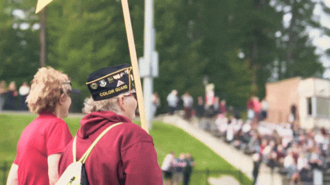 Armed Forces Homecoming GIF by Norwich University