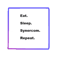 Synercom Sticker by Soufiane El kaddouri