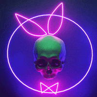 danielescali hot design skull GIF