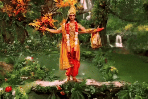 Krishna Arjun GIF