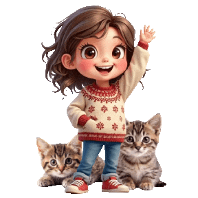 Boys Girls Ugly Sweater Sticker