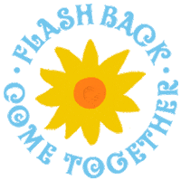 flashbacksalou dance flower power club Sticker