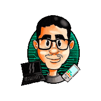 Lucas Cell Sticker by DEED HUNTER