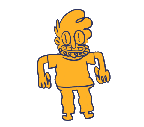 Fear Terror Sticker by Guarnaboy