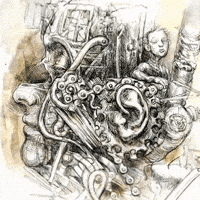 Gear Consciousness GIF by Alex Boya