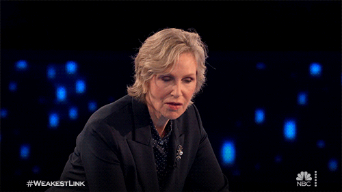 Jane Lynch You Are The Weakest Link GIF by NBC