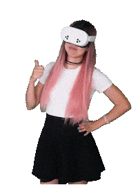 Tnybeats gaming yeah point vr Sticker