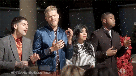 kelly clarkson christmas GIF by Pentatonix – Official GIPHY