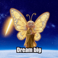 Hope Dream Big GIF by BuddhaFlyJourney