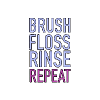 theodha dental brush floss dentalhygiene Sticker