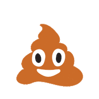 Poop Oops Sticker by Happy Way