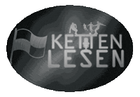 KettenLesen logo 3dlogo logospin kettenlesen Sticker