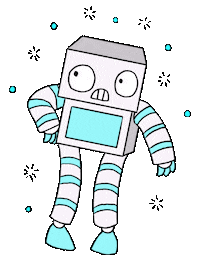milkytoon confused robot doodle suspicious Sticker
