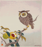 Ohara Koson Pamela Chougne GIF