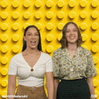 LEGOMastersAU yes summer australia lego GIF