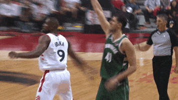 High Five Lets Go GIF by NBA
